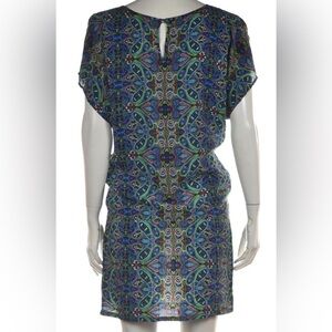 SW3 Bespoke Silk Paisley Dress